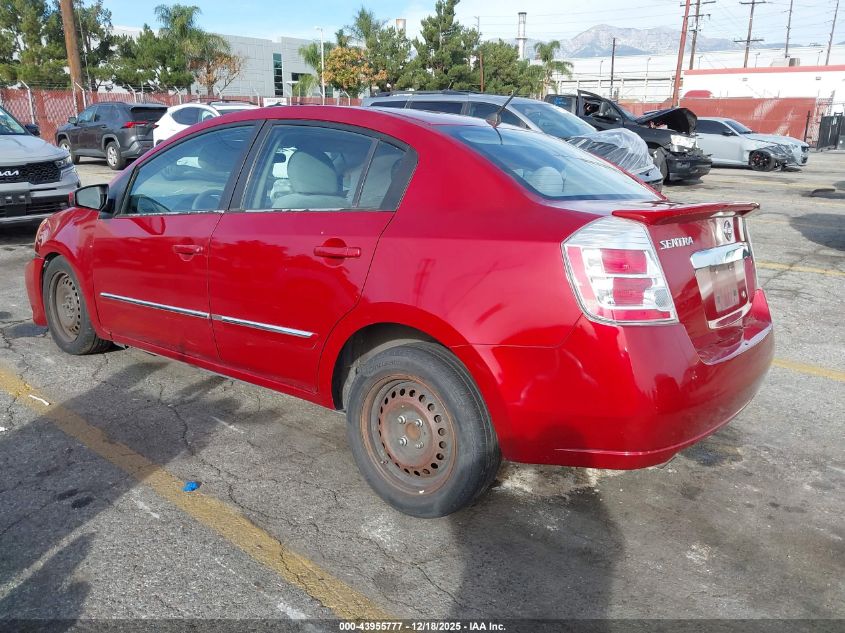 2012 Nissan Sentra 2.0 S VIN: 3N1AB6AP7CL720032 Lot: 43955777