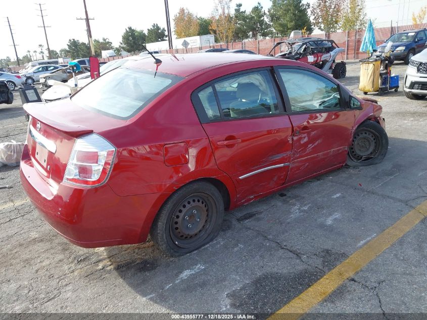 2012 Nissan Sentra 2.0 S VIN: 3N1AB6AP7CL720032 Lot: 43955777