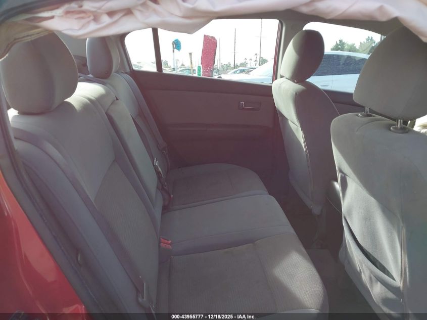 2012 Nissan Sentra 2.0 S VIN: 3N1AB6AP7CL720032 Lot: 43955777