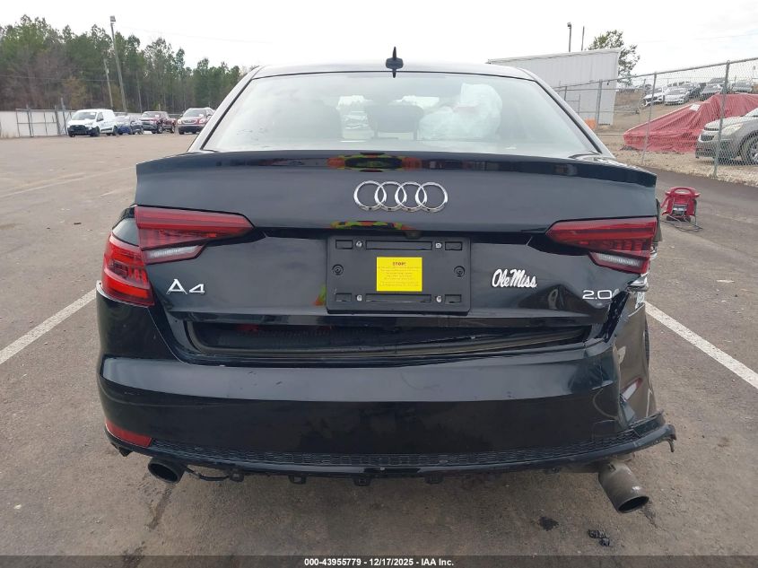 2018 Audi A4 2.0T Tech Ultra Premium/2.0T Ultra Premium VIN: WAUKMAF46JA118138 Lot: 43955779