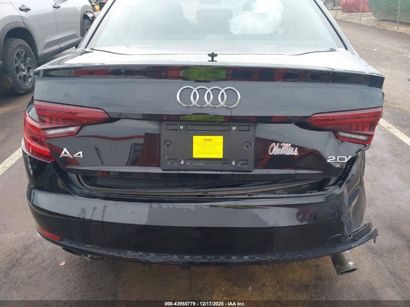 2018 Audi A4 2.0T Tech Ultra Premium/2.0T Ultra Premium VIN: WAUKMAF46JA118138 Lot: 43955779