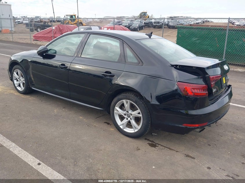 Vin: waukmaf46ja118138, lot: 44451421, audi a4 2.0t tech ultra premium/2.0t ultra premium 20183