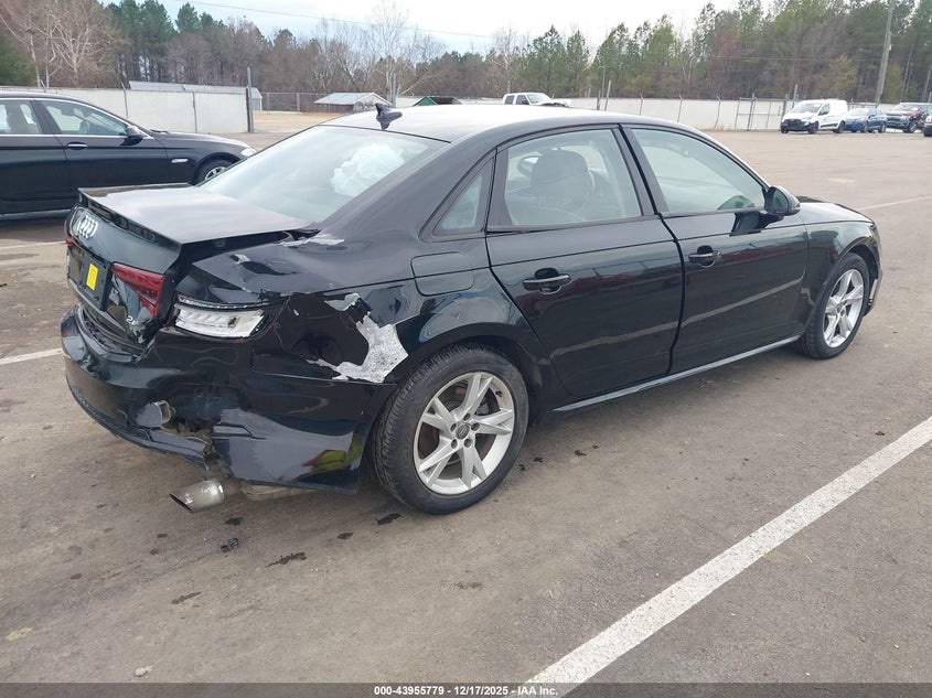 Vin: waukmaf46ja118138, lot: 44451421, audi a4 2.0t tech ultra premium/2.0t ultra premium 20184