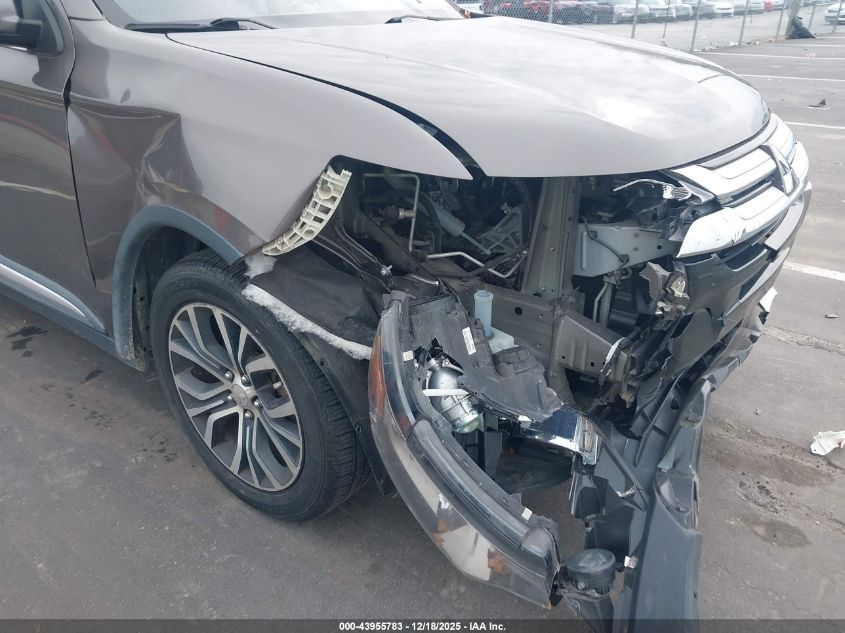 2017 Mitsubishi Outlander Sel VIN: JA4AD3A37HZ060233 Lot: 43955783