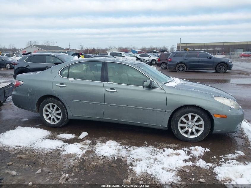 2004 Lexus Es 330 VIN: JTHBA30G145000083 Lot: 43955786
