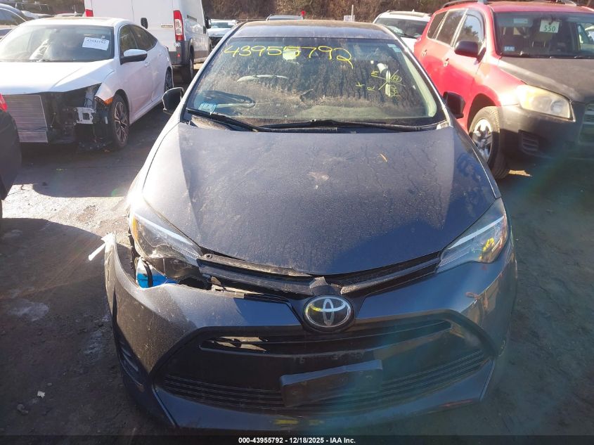 2017 Toyota Corolla Le VIN: 2T1BURHE7HC750532 Lot: 43955792