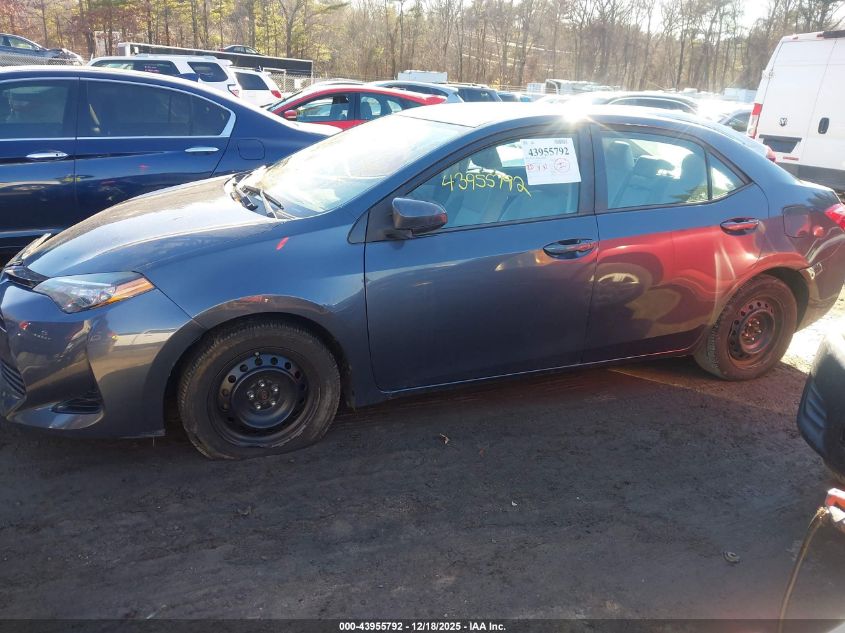 2017 Toyota Corolla Le VIN: 2T1BURHE7HC750532 Lot: 43955792