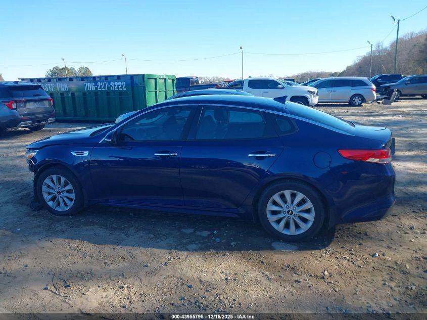 2016 Kia Optima Ex VIN: 5XXGU4L37GG113355 Lot: 43955795