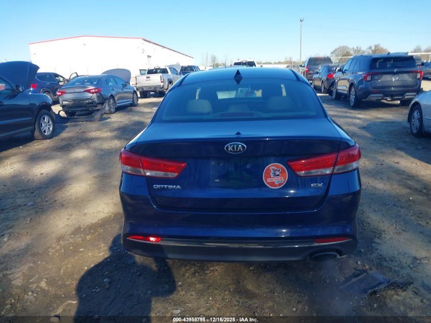 2016 Kia Optima Ex VIN: 5XXGU4L37GG113355 Lot: 43955795