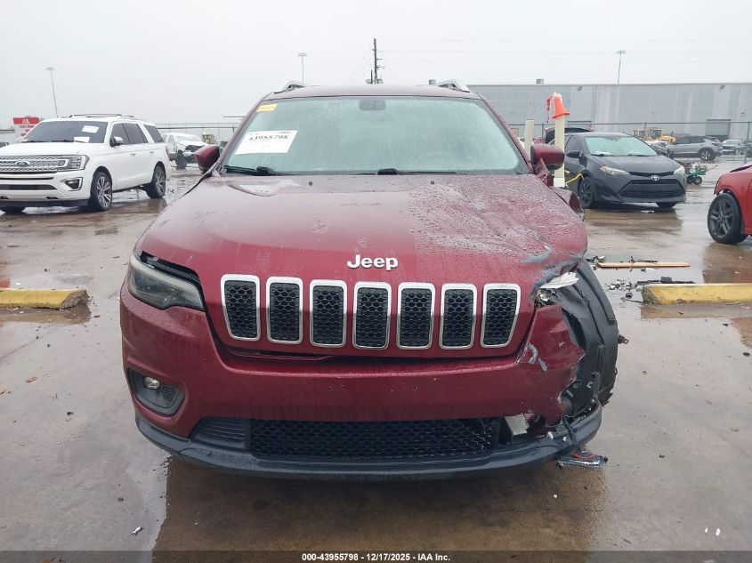 2019 Jeep Cherokee Latitude Plus Fwd VIN: 1C4PJLLB0KD284719 Lot: 43955798