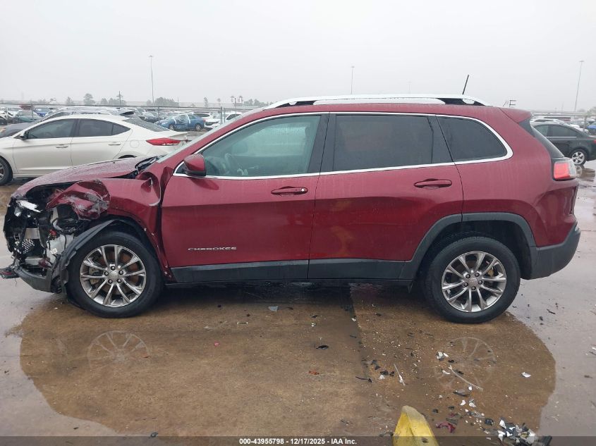 2019 Jeep Cherokee Latitude Plus Fwd VIN: 1C4PJLLB0KD284719 Lot: 43955798