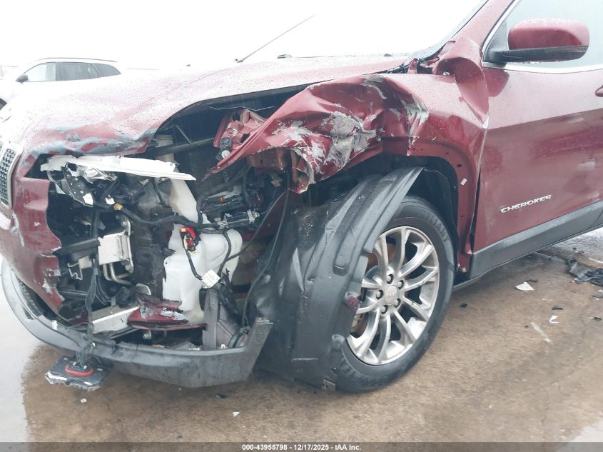 2019 Jeep Cherokee Latitude Plus Fwd VIN: 1C4PJLLB0KD284719 Lot: 43955798