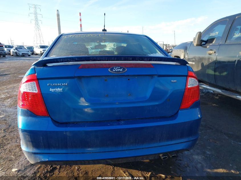 2011 Ford Fusion Se VIN: 3FAHP0HA0BR102693 Lot: 43955801
