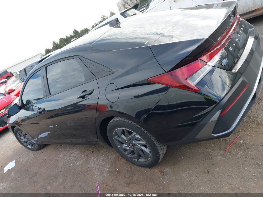 2024 Hyundai Elantra Sel VIN: KMHLM4DG3RU727554 Lot: 43955802