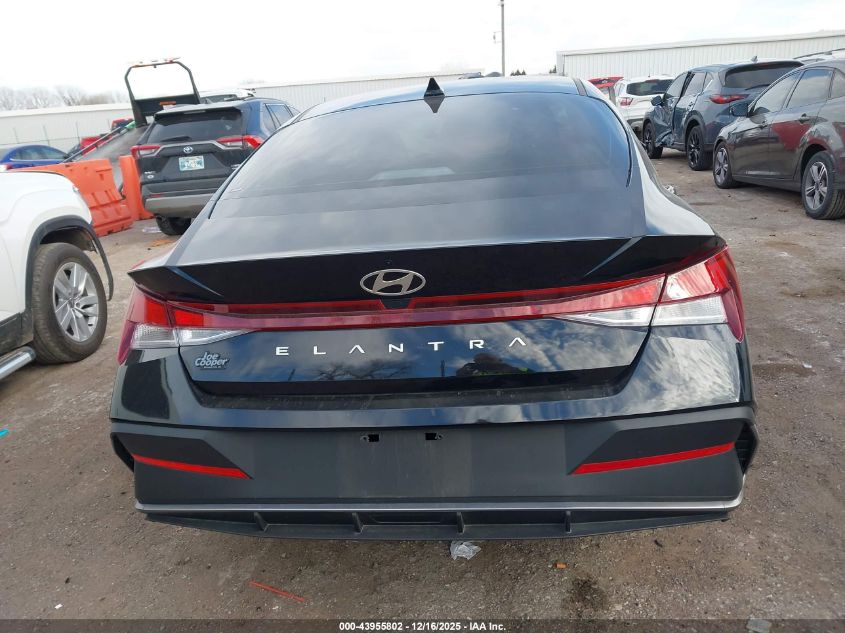 2024 Hyundai Elantra Sel VIN: KMHLM4DG3RU727554 Lot: 43955802