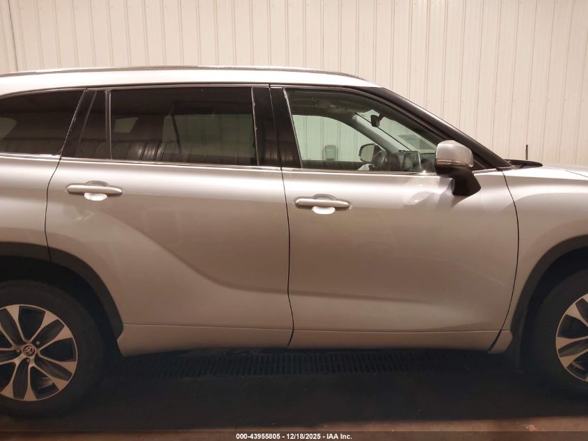 2021 Toyota Highlander Xle VIN: 5TDGZRBH5MS549871 Lot: 43955805