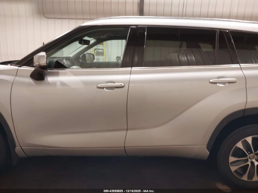 2021 Toyota Highlander Xle VIN: 5TDGZRBH5MS549871 Lot: 43955805