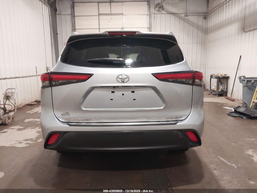 2021 Toyota Highlander Xle VIN: 5TDGZRBH5MS549871 Lot: 43955805