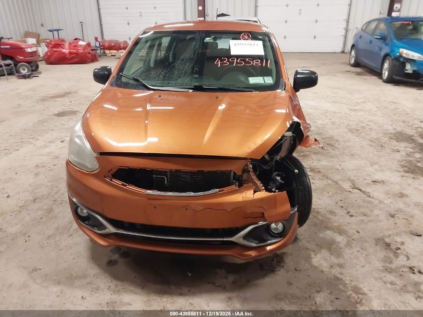 2019 Mitsubishi Mirage Le VIN: ML32A5HJ2KH002095 Lot: 43955811