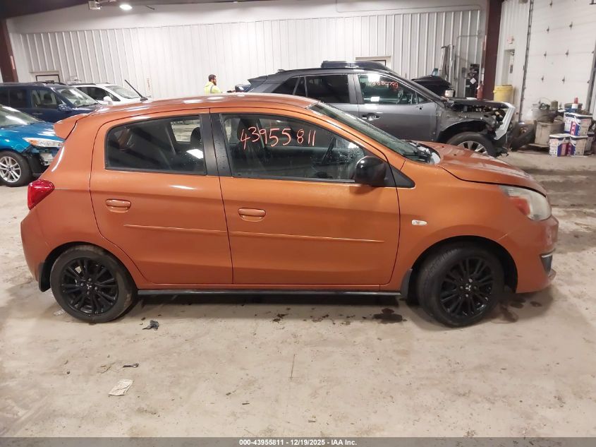 2019 Mitsubishi Mirage Le VIN: ML32A5HJ2KH002095 Lot: 43955811