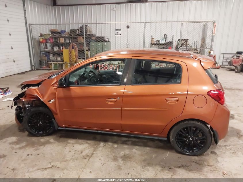 2019 Mitsubishi Mirage Le VIN: ML32A5HJ2KH002095 Lot: 43955811