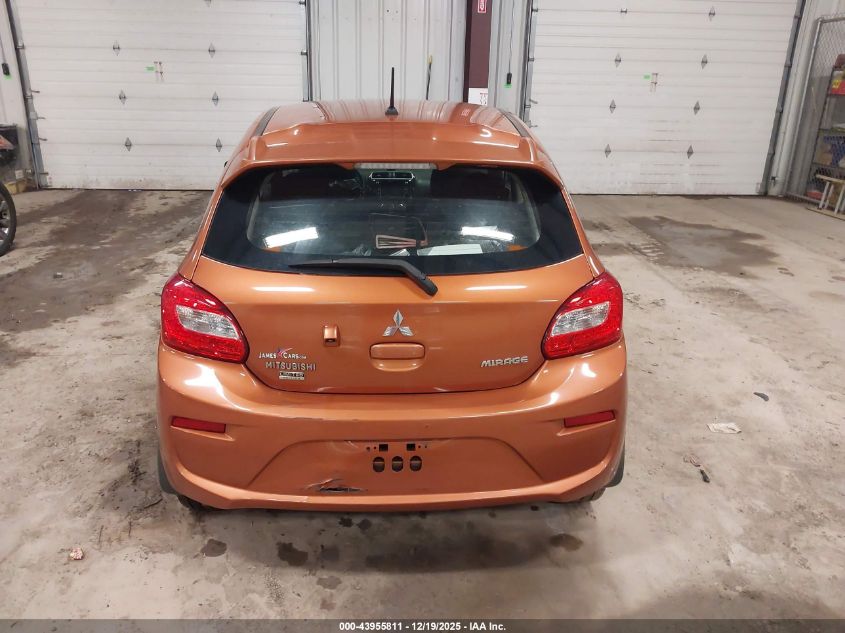 2019 Mitsubishi Mirage Le VIN: ML32A5HJ2KH002095 Lot: 43955811