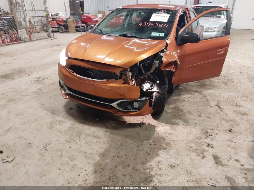 2019 Mitsubishi Mirage Le VIN: ML32A5HJ2KH002095 Lot: 43955811