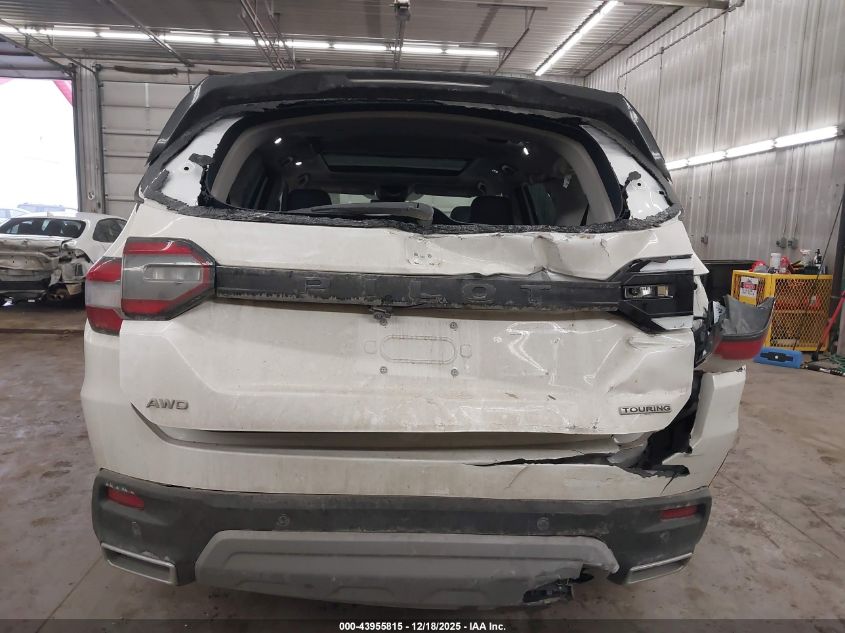 2023 Honda Pilot Awd Touring VIN: 5FNYG1H75PB054251 Lot: 43955815