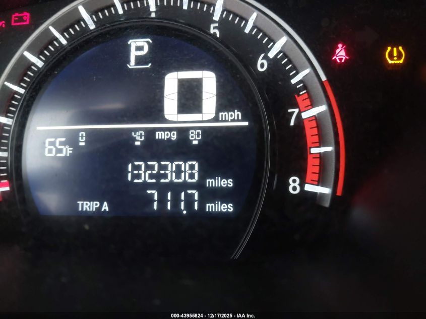 2017 Honda Civic Lx VIN: 19XFC2F59HE010528 Lot: 43955824