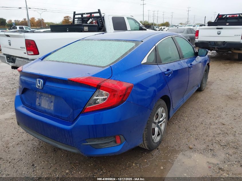 2017 Honda Civic Lx VIN: 19XFC2F59HE010528 Lot: 43955824