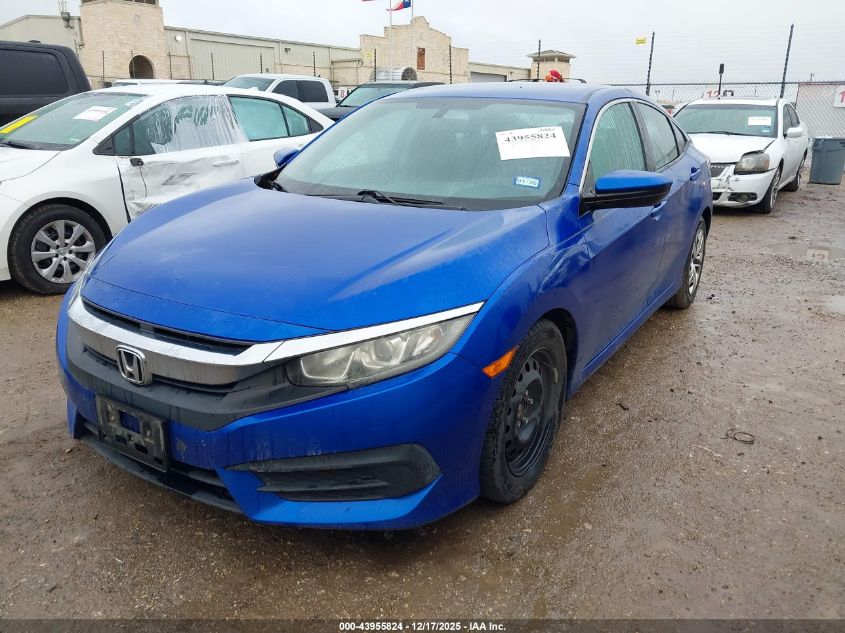 2017 Honda Civic Lx VIN: 19XFC2F59HE010528 Lot: 43955824