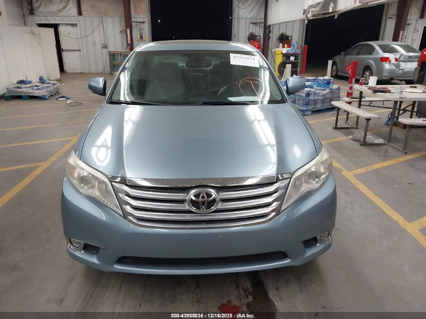2011 Toyota Avalon Limited VIN: 4T1BK3DB0BU396664 Lot: 43955834