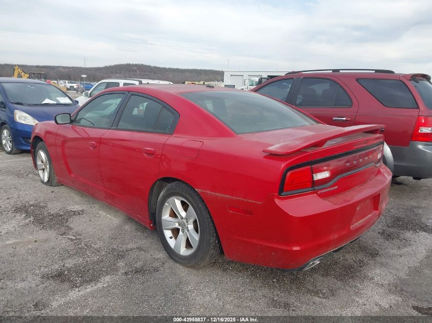 2013 Dodge Charger Sxt VIN: 2C3CDXHG0DH653784 Lot: 43955837