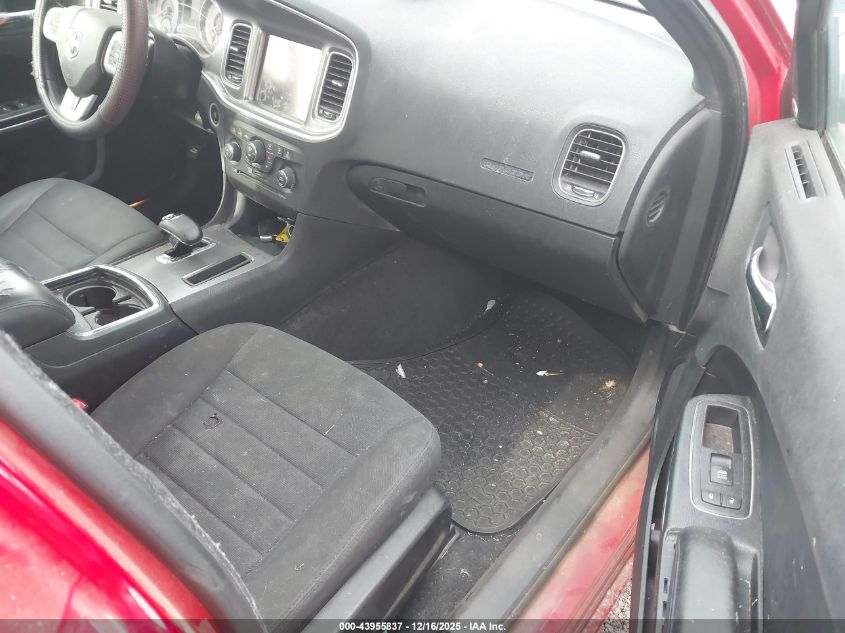 2013 Dodge Charger Sxt VIN: 2C3CDXHG0DH653784 Lot: 43955837