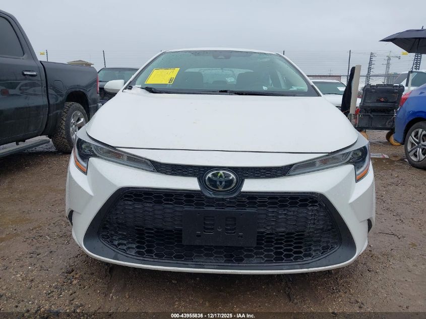 2020 Toyota Corolla Le VIN: 5YFEPRAE6LP065669 Lot: 43955836