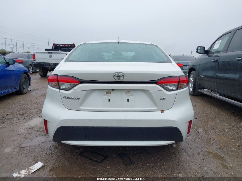 2020 Toyota Corolla Le VIN: 5YFEPRAE6LP065669 Lot: 43955836