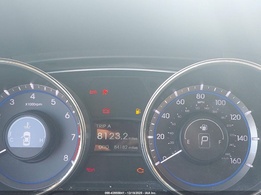 2012 Hyundai Sonata Gls VIN: 5NPEB4AC4CH360248 Lot: 43955841