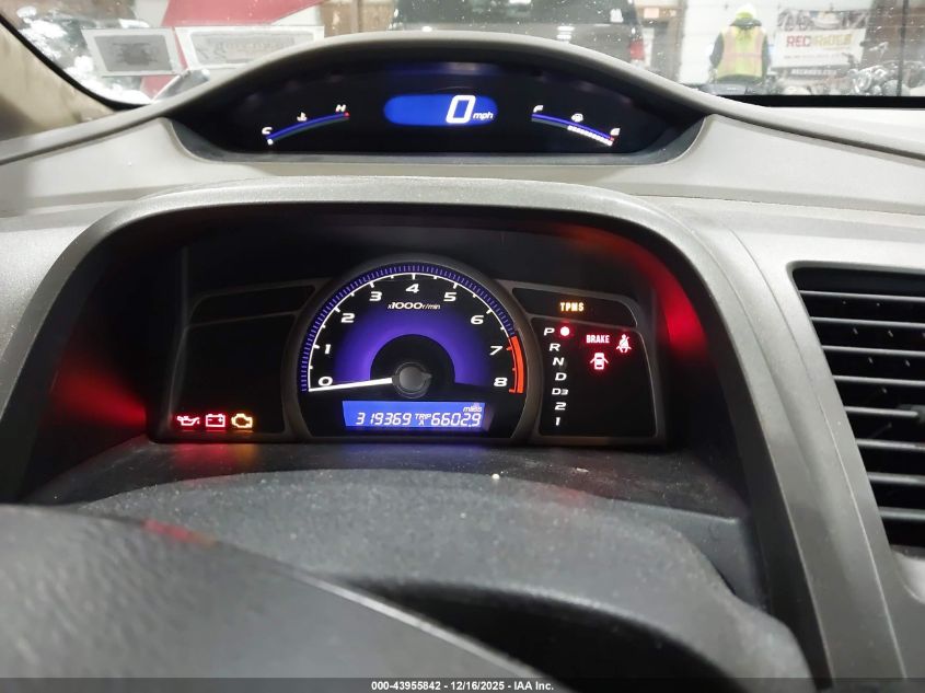 2008 Honda Civic Lx VIN: 1HGFA16598L055364 Lot: 43955842