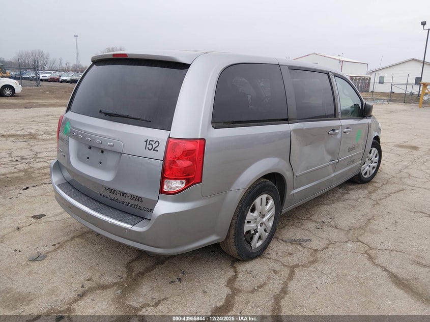 Vin: 2c4rdgbg3dr810832, lot: 44451487, dodge grand caravan se 20134