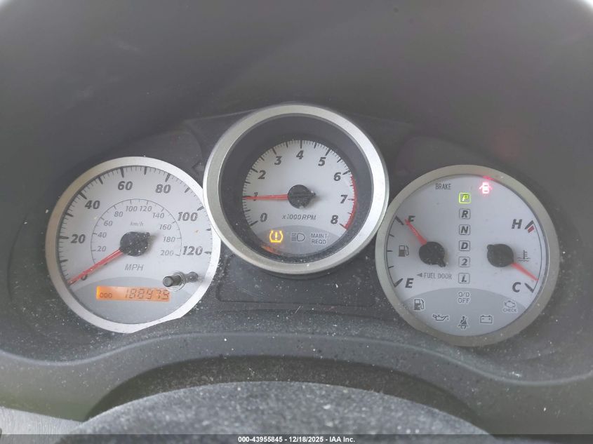 2005 Toyota Rav4 VIN: JTEHD20V956043721 Lot: 43955845