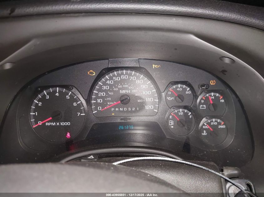 2009 Chevrolet Trailblazer Lt VIN: 1GNDT33S192128070 Lot: 43955851