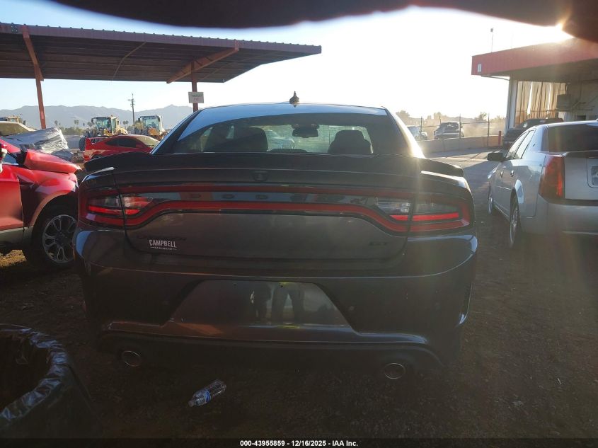 2022 Dodge Charger Gt Rwd VIN: 2C3CDXHG8NH115304 Lot: 43955859