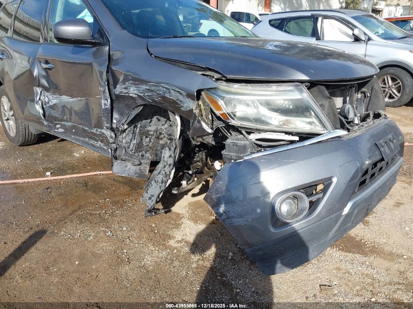 2015 Nissan Pathfinder Sv VIN: 5N1AR2MM9FC607794 Lot: 43955868