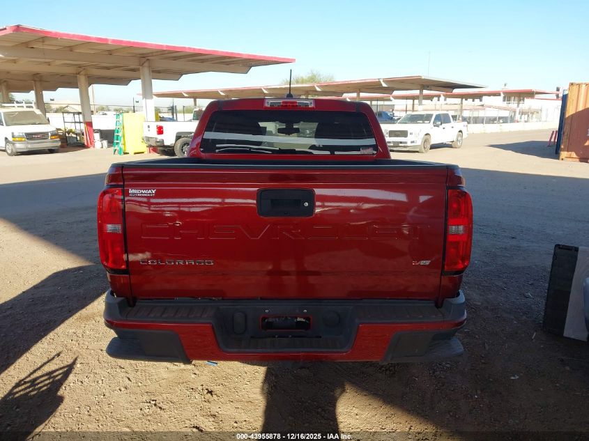 2021 Chevrolet Colorado 2Wd Short Box Wt VIN: 1GCGSBEN0M1275943 Lot: 43955878