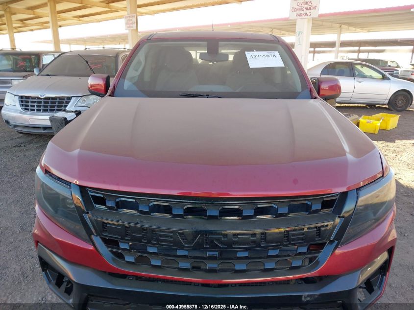 2021 Chevrolet Colorado 2Wd Short Box Wt VIN: 1GCGSBEN0M1275943 Lot: 43955878