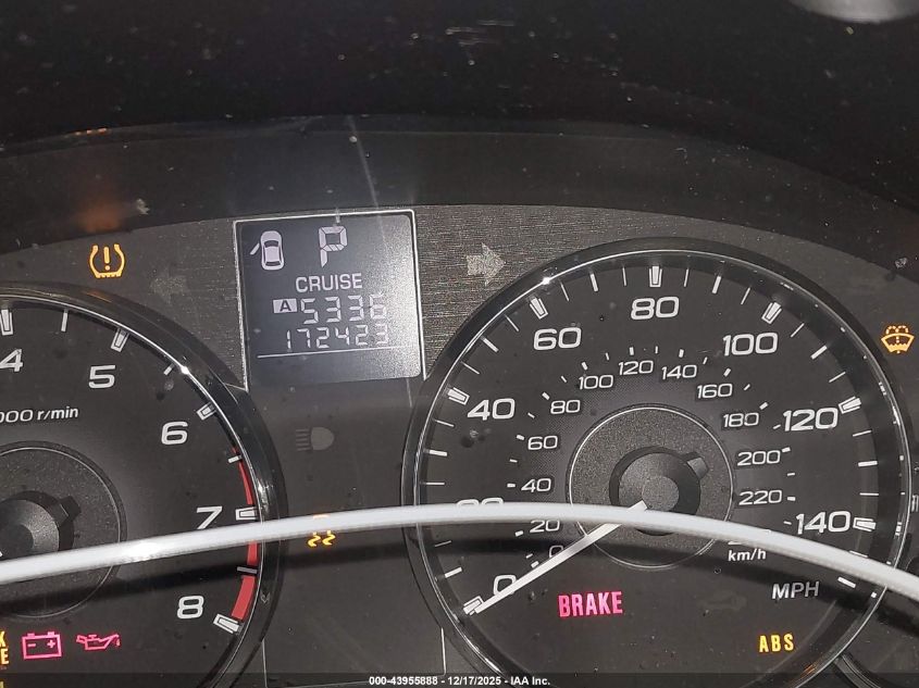 2012 Subaru Outback 2.5I Limited VIN: 4S4BRBKC7C3256989 Lot: 43955888