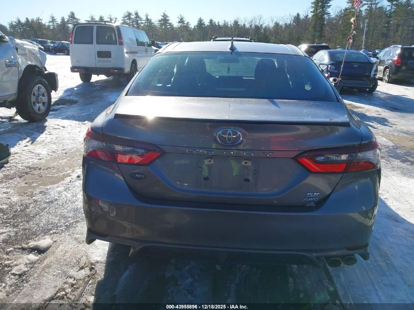 2022 Toyota Camry Se Awd VIN: 4T1G11BK7NU070669 Lot: 43955896