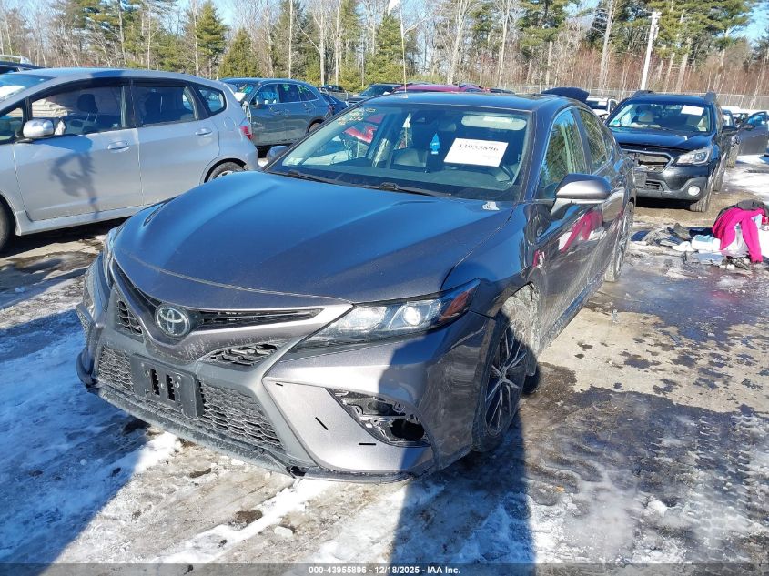 2022 Toyota Camry Se Awd VIN: 4T1G11BK7NU070669 Lot: 43955896