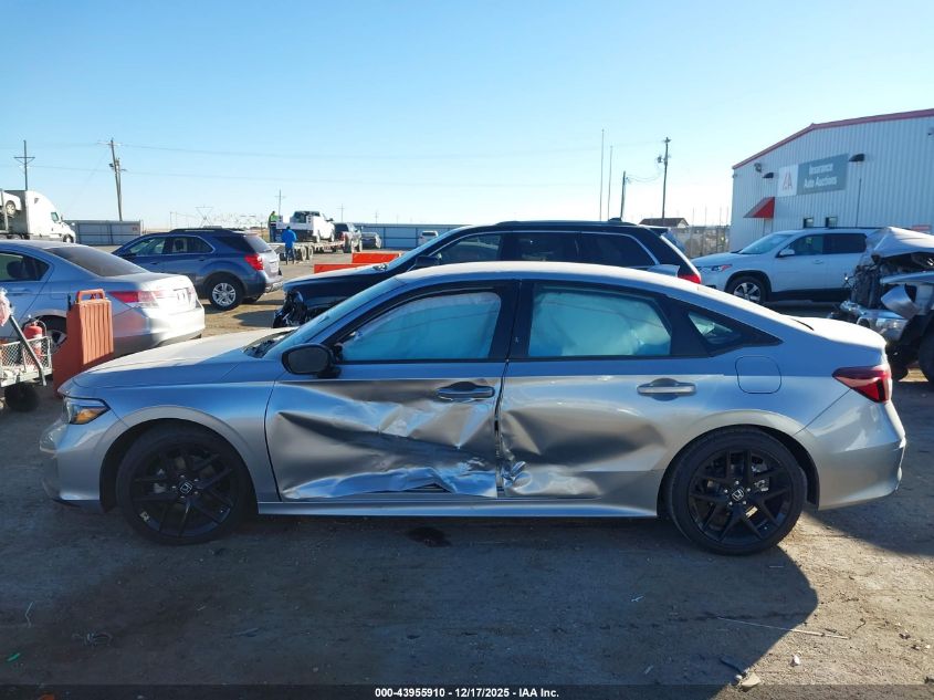 2025 Honda Civic Sport VIN: 2HGFE2F5XSH595577 Lot: 43955910