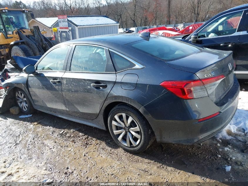 2024 Honda Civic Lx VIN: 2HGFE2F26RH532038 Lot: 43955914